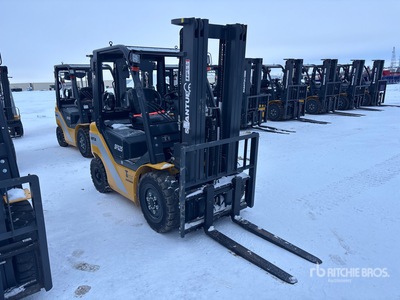 2022 Shantui SFG25 2500 kg Pneumatic Tire Carretilla Elevadora (Unused)