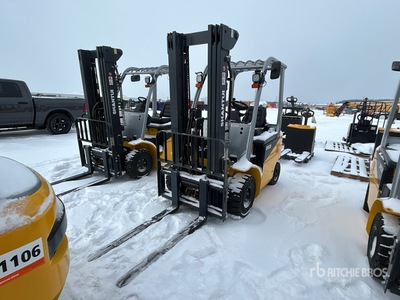 2023 Shantui SFE20 2000 kg Electric Forklift (Unused)