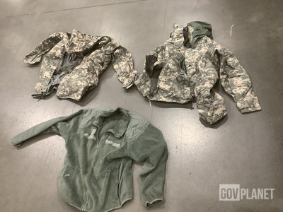 (12) Cold Weather Parkas, (29) Cold Weather Jackets & Assorted Items