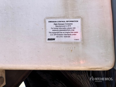 2015 Elgin Pelican Sweeper Truck