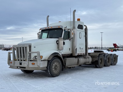 2015 International Paystar 5900i 8x6 Logging Tri/A Sleeper Truck Tractor