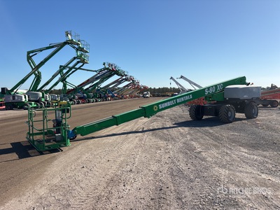 2018 Genie S-80 XC 4WD Diesel ブームリフト