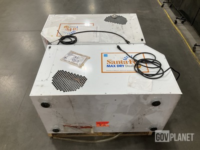 (2) Therma-Stor 4031470 Santa Fe Dehumidifiers
