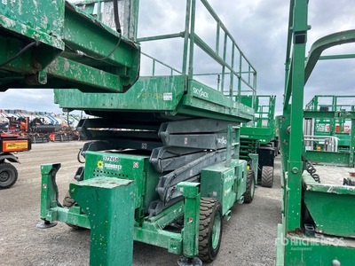 2017 Skyjack SJ9250 RT 4x4 Diesel Scissor Lift