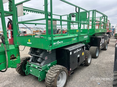 2017 Skyjack SJ6826 RT 4x4 Diesel Scissor Lift