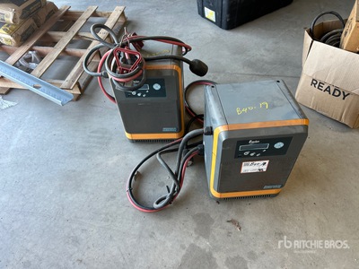 Quantity of (2) EnerSys Forklift Cargador de baterias
