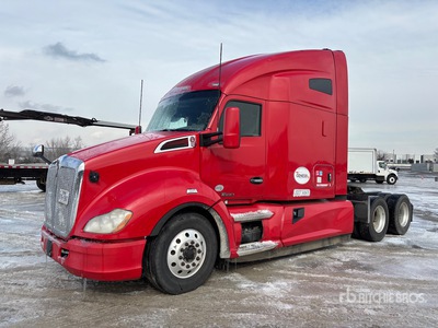 2018 Kenworth T680 6x4 Cabeza Tractora Cabina Dormitorio
