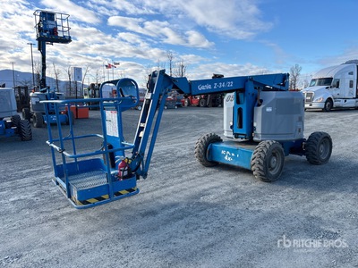 2007 Genie Z-34/22 4WD Dual Fuel Articulating Boom Lift