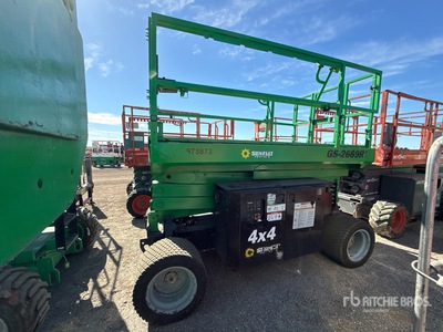 2017 Genie GS-2669RT 4x4 Diesel Scissor Lift