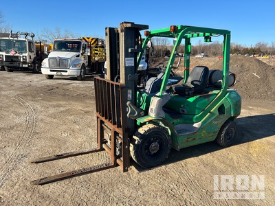 2008 Komatsu FD25T-16 4650 lb Cushion Tire Forklift