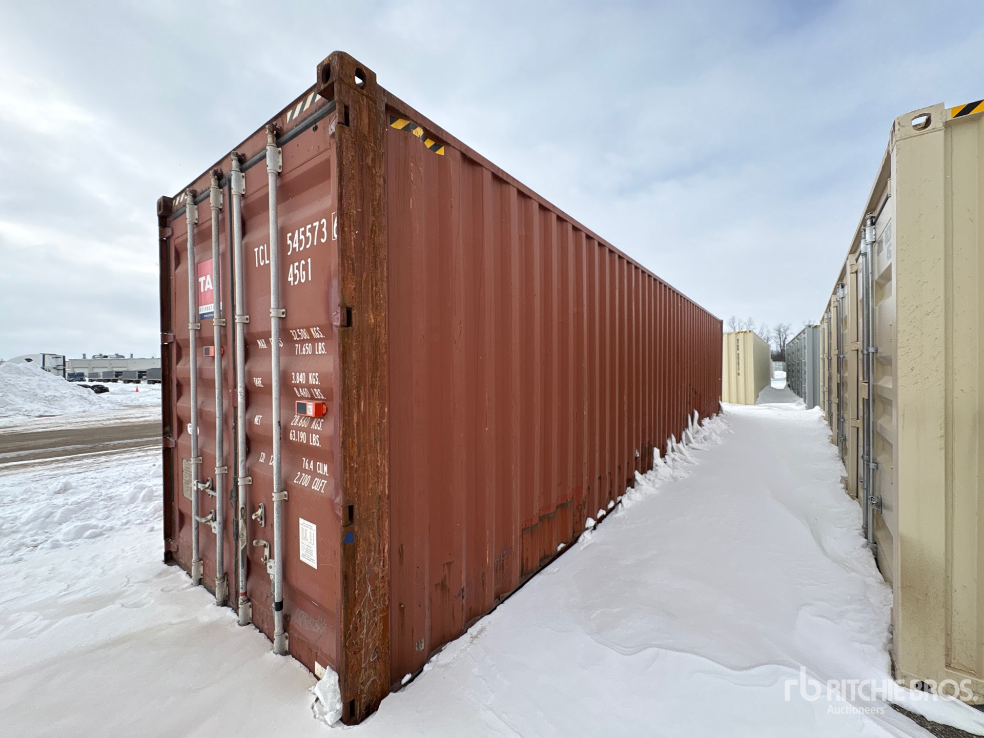 40 ft High Cube Storage Container