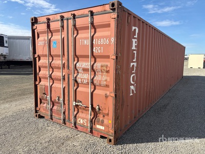 40 ft High Cube Conteneur de stockage