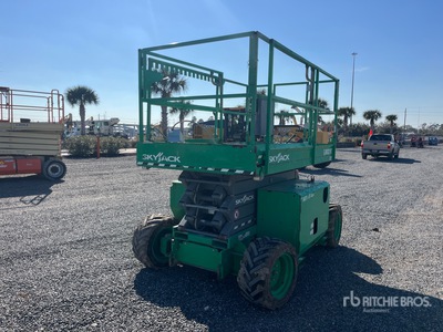 2017 Skyjack SJ6832 RT Diesel Schaarlift