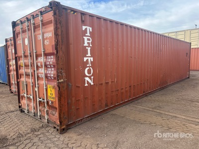 2010 40 ft High Cube Storage Container