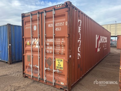 2010 40 ft High Cube Storage Container