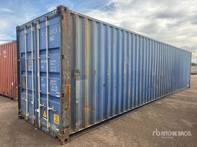 2007 40 ft High Cube Storage Container