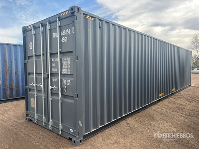 2025 40 ft High Cube Storage Container