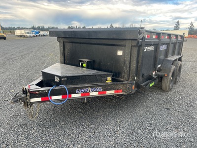 2024 Load Trail 14 ft T/A Dump Utility Trailer