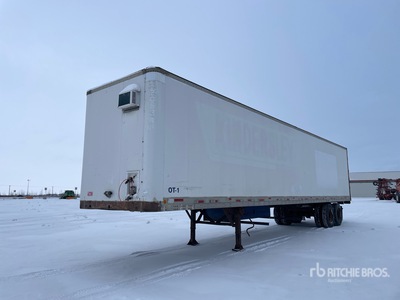 1990 Fruehauf 48 ft x 8 ft 6 in T/A Mobile Office