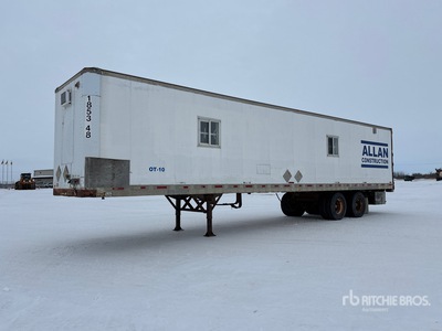 1991 Fruehauf 48 ft x 8 ft 6 in T/A Mobile Office