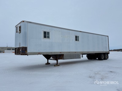 1990 Fruehauf 48 ft x 8 ft 6 in T/A Mobile Office