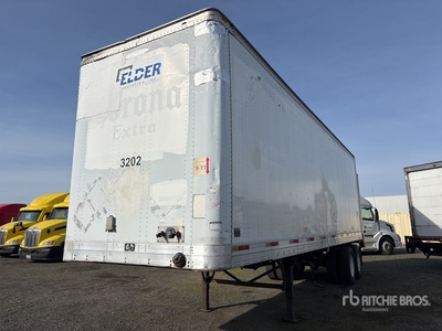 2001 Trailmobile 32 ft x 102 in T/A Van Trailer