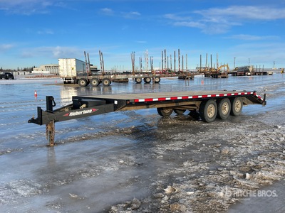 2023 Weberlane WL2004D0 24 ft Tri/A Equipment Trailer