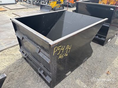 2025 Kit Containers 1.5YFT-SST 45 in Skid Steer Dump Hopper