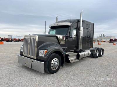 2023 Kenworth W990 6x4 T/A Sleeper Truck Tractor