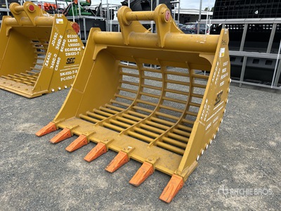 SEC Q/C Skeleton Vibrating Excavator Bucket - Fits 30 - 35 ton (Unused)