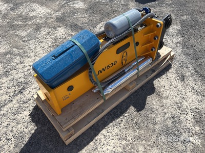 2026 JW JW530 Q/C Hydraulic Breaker - Fits 2 - 5 ton (Unused)