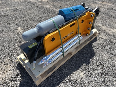 2026 JW JW680 Q/C Hydraulic Breaker - Fits 5 - 7 ton (Unused)