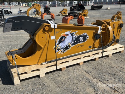 2025 JW JW280R Q/C Rotating Demolition Shear - Fits 20 - 30 ton (Unused)