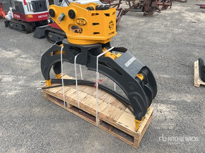 2026 JW JW04G Q/C Rotating Chwytak do koparek - Fits 4 - 8 ton (Unused)