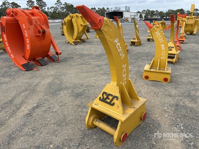 SEC Q/C Excavator Ripper - Fits 20 - 24 ton (Unused)