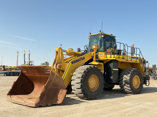 2020 Komatsu WA600-6 High Lift Wheel Loader