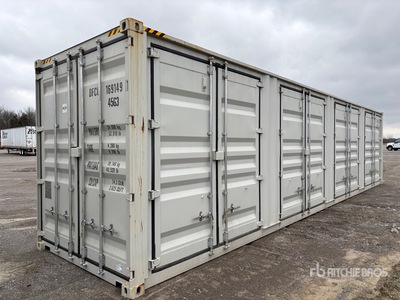 2025 40 ft High Cube Multi-Door Kontener magazynowy