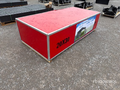 2026 SKLP SK-ZP20 All-Steel Garage Carport Tentes et composants de tentes (Unused)