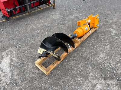2026 GIYI 16 in Excavator Auger - Fits CAT 303 (Unused)