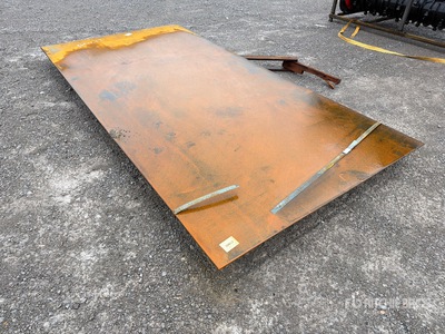 2026 SKLP 5ft* 10ft(0.4 in Thick) Steel Plate (Unused)