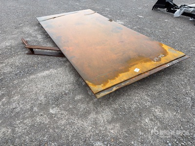 2026 SKLP 5ft* 10ft(0.4 in Thick) Steel Plate (Unused)