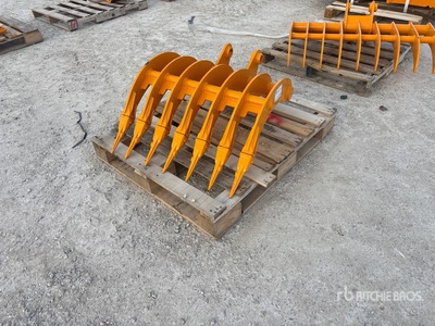 2026 GIYI 31 in Excavator Rake - Fits Cat 305 (Unused)