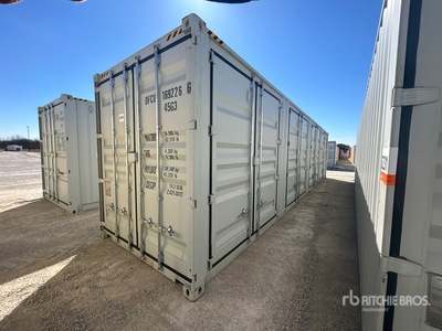 2025 40 ft High Cube Multi-Door Storage Container (Unused)
