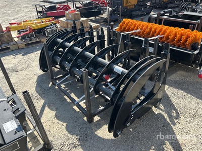 2026 GIYI GY-CLG72 72 in Skeleton スキッドステア用グラップル (Unused)