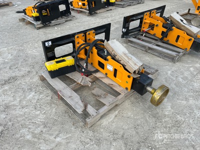 2026 GIYI GY-D680 56 in Skid Steer Post Driver (Unused)