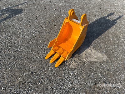 2026 GIYI GY-BK 12 in Digging Excavator Bucket - Fits Cat 303 (Unused)