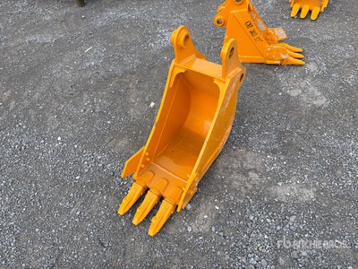 2026 GIYI GY-BK 12 in Digging Excavator Bucket - Fits Cat 307 (Unused)