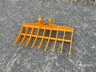 2026 GIYI pro fit to cat 303 Râteau de pelleteuse (Unused)