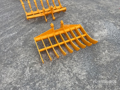 2026 GIYI Cat 307 Râteau de pelleteuse (Unused)