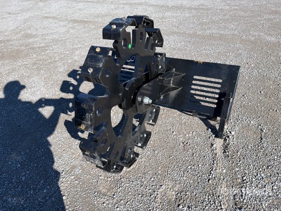 2026 GIYI GY-MCW43 37 in Skid Steer Steering Mechanical Compator Wheel (Unused)